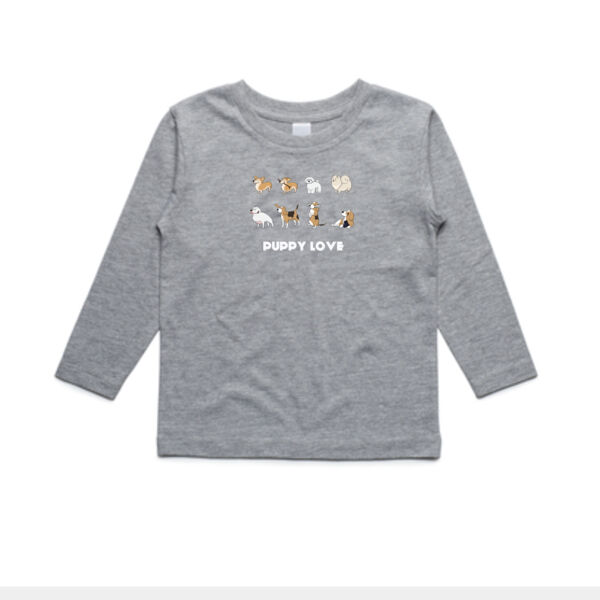 Puppy Love Unisex Long Sleeve Top Thumbnail