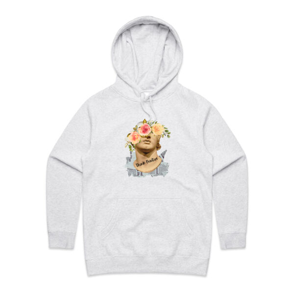 Think Positive Women Hoodie Thumbnail