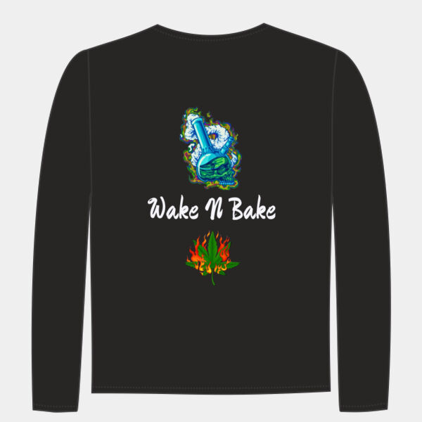Wake n Bake Mens Long Sleeve Crew Thumbnail