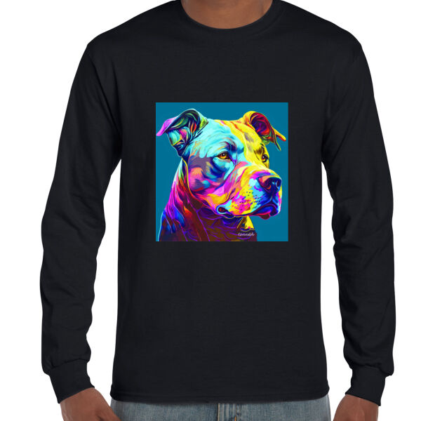 Staffy Mens Long Sleeve Crew Thumbnail